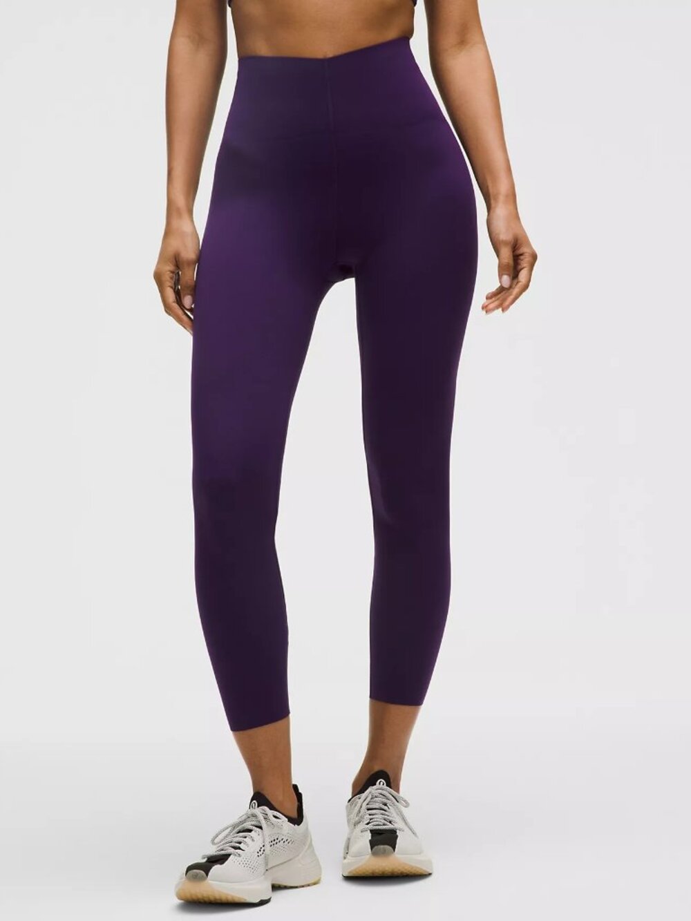 NWT Lululemon Glow Up Tight 25" SHR DRCP Dark Court Purple, size 2 - Picture 1 of 9